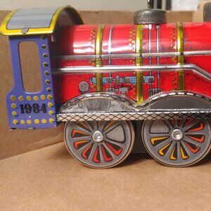 1984 Tin Train Vintage Hallmark keepsake ornament